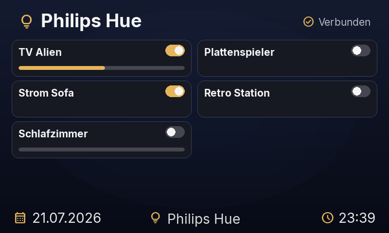 SmartPi OS Philips Hue control
